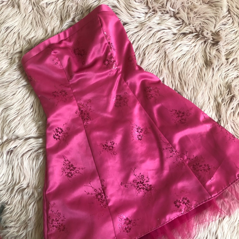 Strapless Semi-formal Dress